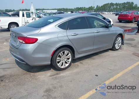 2015 Chrysler 200 Limited z USA, uszkodzony, nr VIN 1C3CCCAB5FN545827